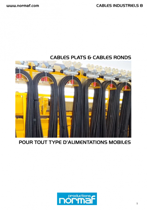 CABLES PLATS & CABLES RONDS POUR TOUT TYPE D'ALIMENTATIONS MOBILES